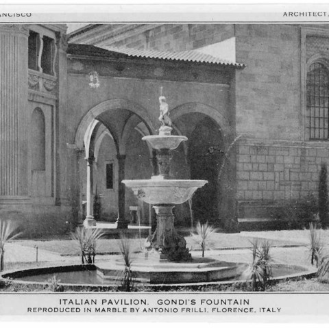 1915 - San Francisco Universal Exposition of Fine Arts - Italian Pavillion